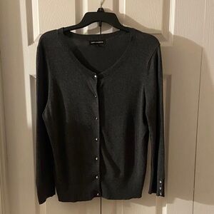 Express Women's Charcoal Cardigan